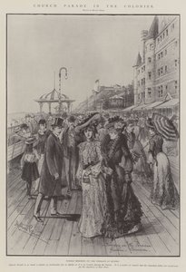 Kirkeparade i kolonierne
